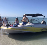 Tahoe deck boat 196