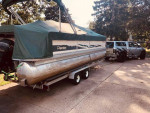 1997 Premier Pontoon w/new 90hp Motor