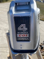 14' Lund V Bottom with Honda Motor