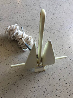 RUBBER COATED SLIP RING ‘FLUKE STYLE’ ANCHOR