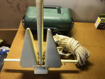 RUBBER COATED SLIP RING ‘FLUKE STYLE’ ANCHOR
