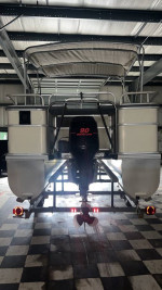 1999 voyager marine pontoon boat