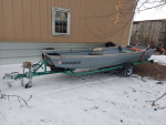 1975 Sears Gamefisher 14ft flat bottom