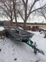 1975 Sears Gamefisher 14ft flat bottom