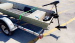 Delhi Boat, Motor, Battery with Galvanized Trailer