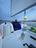 23.5 Hunter Sailboat