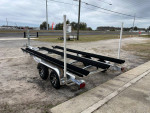 Aluminum boat trailer