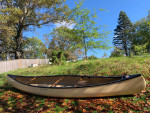 Vintage 15' Old Town Pathfinder Royalex Canoe with Paddles