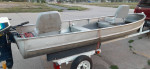 14' Alumacraft Boat & Custom Trailer