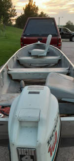 14' Alumacraft Boat & Custom Trailer