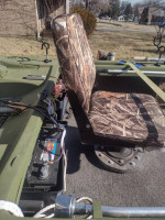 1973 Terry bass boat and trailer