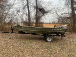 14 Foot Lowe Boat and Trailer OBO