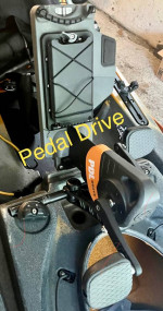 old town pdl 120 new hull, excellent condition