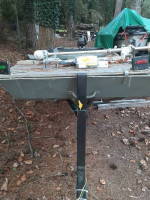 14' jon boat, motors and trailer