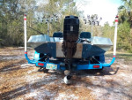 18' Bass / Crappie boat - $4,600 (Crescent City)