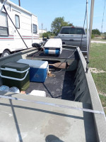 2008 Fisher 1448 with 2008 Mercury 25 HP 4 stroke