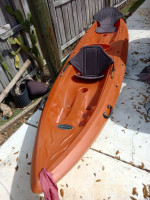 2 person kayak with accessories