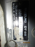 1984 Suzuki 85 HP  20 inch shaft