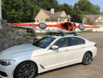 Thule Roof Rack System and 2 Kayak Carriers