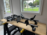 Thule Roof Rack System and 2 Kayak Carriers