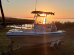 Indestructible Triumph 22' center console with Honda Motor