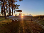 Indestructible Triumph 22' center console with Honda Motor