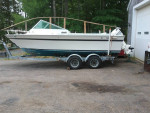 20' foot slickcraft boat and trailer