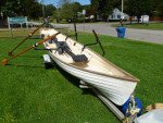 Little River Marine 18' Heritage 2 slide seat rower w/ Oars Cover