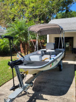 SMALL RESTORED BOAT/TRAILER/20HP/TRAILER