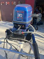 89 evinrude 30hp outboard tiller