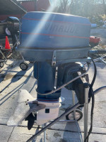 89 evinrude 30hp outboard tiller