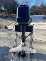 89 evinrude 30hp outboard tiller