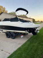 2008 SEARAY 220 SUNDECK with 350 MPI DTS & BRAVO 3