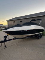 2008 SEARAY 220 SUNDECK with 350 MPI DTS & BRAVO 3
