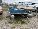 24' pontoon deck for hunting blind