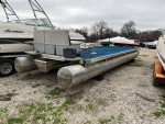 24' pontoon deck for hunting blind