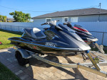 2018 and 2012 Yamaha VXR 1800 Jet Skis