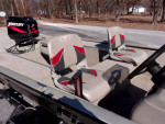 2002 Fisher 1710 Aluminum bass boat