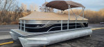 2013 Crest 230 pontoon with a 90 Mercury four stroke