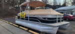 2013 Crest 230 pontoon with a 90 Mercury four stroke