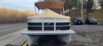2013 Crest 230 pontoon with a 90 Mercury four stroke