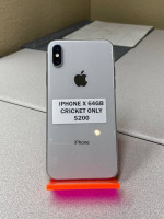iPhone X 64GB Cricket Only