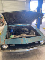CHEVY INLINE 6 250 ENGINE WITH 3 SPEED SAGINAW TRANSMISSION
