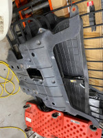 LX470 Land Cruiser 100 series plastic OEM skid plate