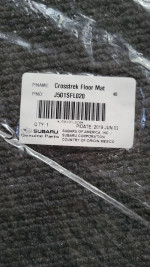 NEW Subaru Crosstrek Carpeted Floor Mats