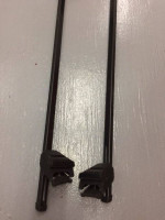 Cross Bars for Volvo XC60 Black. Roof Rails.