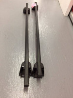 Cross Bars for Volvo XC60 Black. Roof Rails.