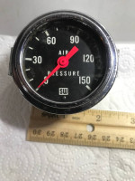 Vintage Stewart Warner Semi-Truck Brake Air Pressure Gauge