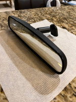 NEW Rear View Mirror Rearview Mounts on Windshield Ford GM Toyota etc.