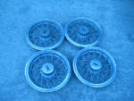 1985 OLDS CUTLASS WIRE WHEELS